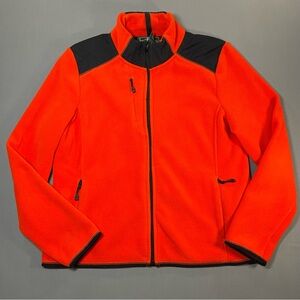 VTG 90s Lauren Active Ralph Lauren Fleece Activewear Zip Jacket - Womens Large